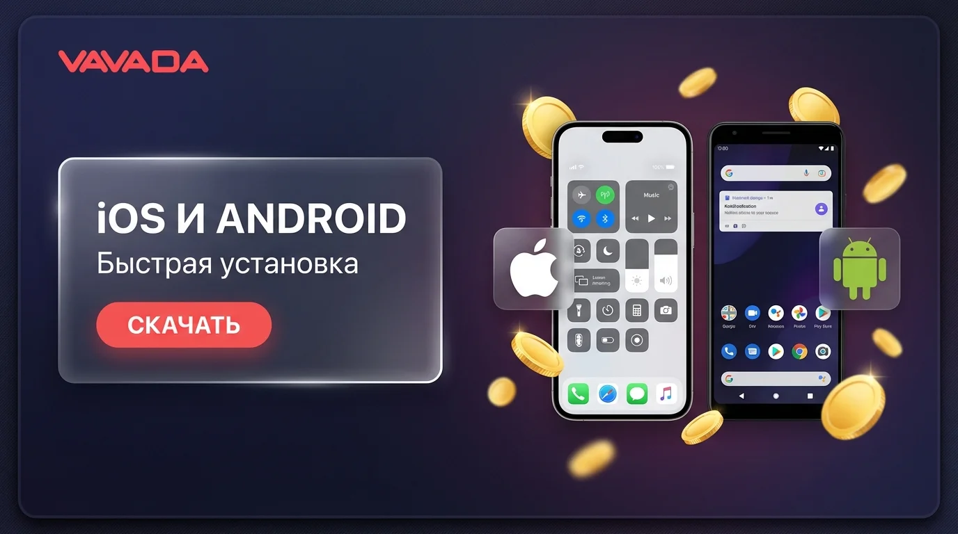 Скачать Вавада - Мобильное приложение для iOS и Android